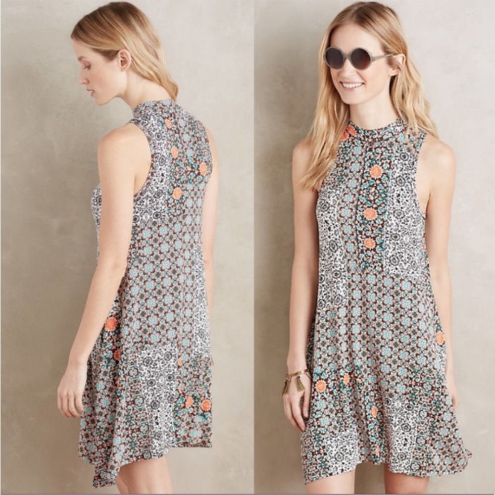 Anthropologie Maeve Lilt Swing Dress. size XL